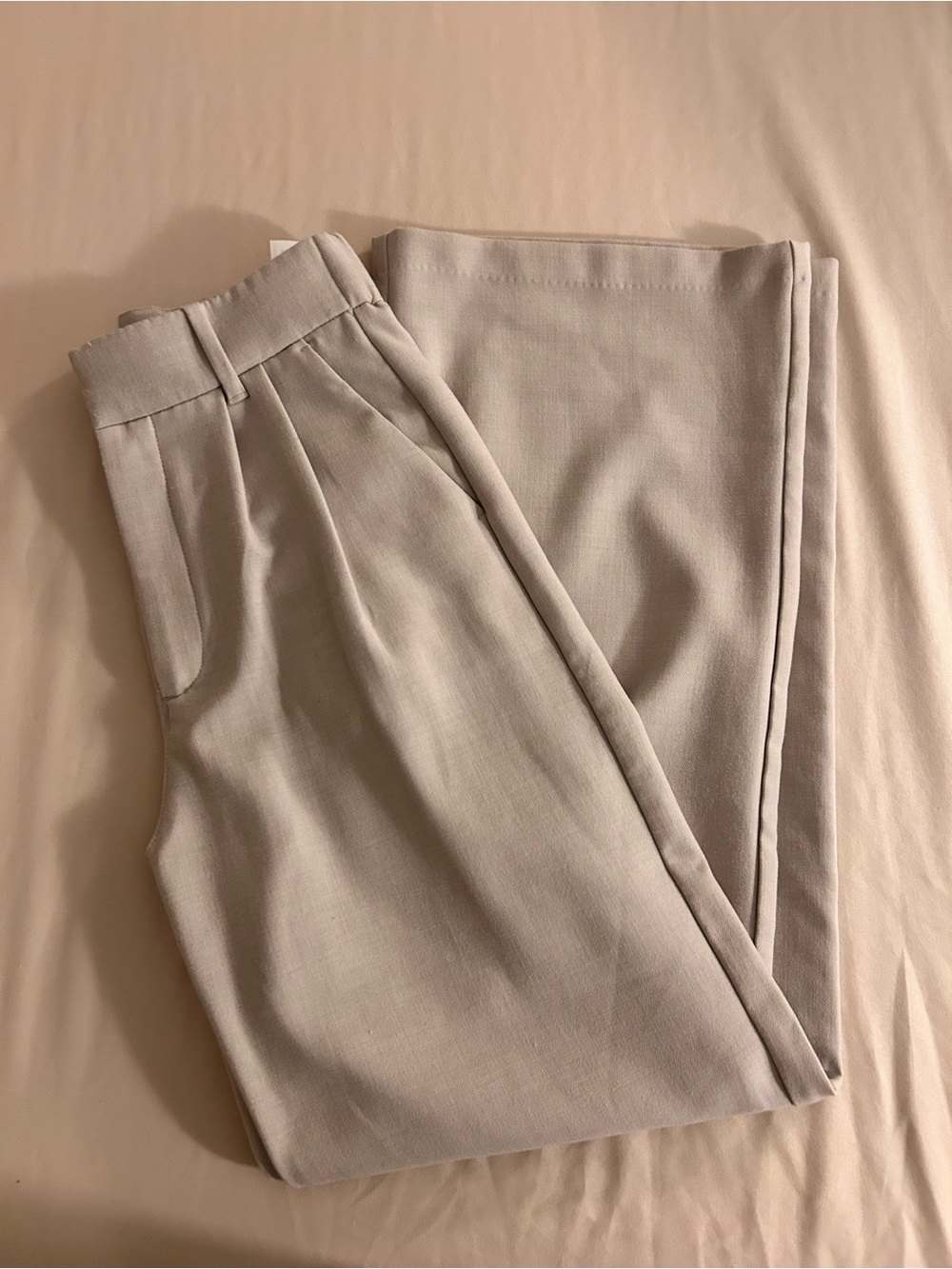 Abercrombie Sloane Tailored Wide Leg Pant - Picture 2 of 3
